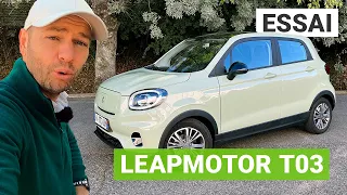Essai LeapMotor T03 : 6000 euros de moins qu'une Fiat 500e !