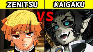 Zenitsu VS Kaigaku Fight Summery | Infinity Castle Arc