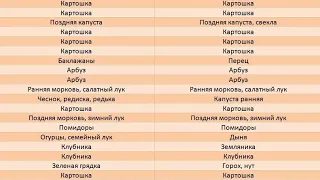 Севооборот овощей. Мои узкие грядки и как я делаю на них севооборот - таблицы