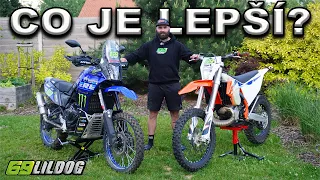 VELKÝ NEBO LEHKÝ ENDURO? Můj pohled na to co je lepší | CZ