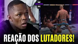 REAÇÃO DOS LUTADORES AO NOCAUTE DE ALEX POATAN