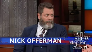 Nick Offerman Considers His 'Survivor' Strategy