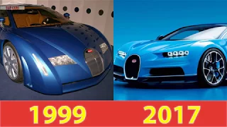 [Top Cars]: The Bugatti Chiron Evolution (1999-2017)