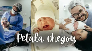 PÉTALA CHEGOU | MEU PARTO CESÁREA NO HOSPITAL PASTEUR RJ #vlog #maternidade