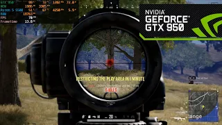 PUBG | GTX 950 2GB ( Very Low / FullHD )