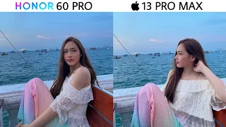 Honor 60 Pro vs iPhone 13 Pro Max Camera Test
