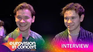 Marcus & Martinus (Sweden) In Amsterdam - Interview - Eurovision In Concert 2024