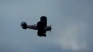 Gloster Gladiator Mk II (G-GLAD) flying at Duxford