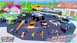 Dude Theft Wars |Ramp | Car Stunt | Open World Sandbox  - HD Android gameplay