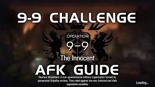 9-9 CM Challenge Mode | Main Theme Campaign | AFK Guide |【Arknights】