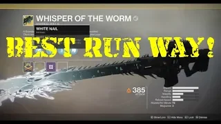 Wispern des Wurms Einfachster Laufweg! Destiny 2