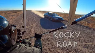 Rocky Road  take off in a REvolt Trike