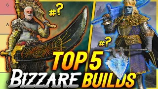 Elden Ring: TOP 5 WEIRD & FUN BUILDS! ᴘᴀʀᴛ 𝟹