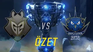 G2 Esports ( G2 ) vs Bahçeşehir SuperMassive ( SUP ) Maç Özeti | Worlds 2018 Ön Eleme 1. Tur