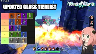 UPDATED CLASS TIER LIST | World Zero