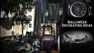 GOTHIC / HALLOWEEN DECORATING IDEAS / Party Decor