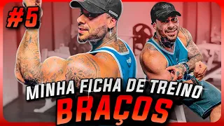 MINHA FICHA DE TREINO DE BÍCEPS E TRÍCEPS! - LEO STRONDA