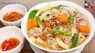 Cách nấu Nui Thịt Bằm chỉ cần nhớ 3 Bước này, thơm ngon hơn cả ngoài Hàng | Macaroni recipes