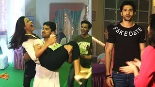 Sidhant Gupta , Zain Imam, Jasmin's crazy FUN and DANCE during Tashan e ishq wrap up party