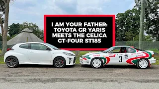 Toyota's Rally Heroes: GR Yaris meets Celica GT-Four ST185 in Singapore