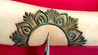 Very beautiful stylish mehndi design | easy & simple mehndi design | mehndi ka design |mehndi design