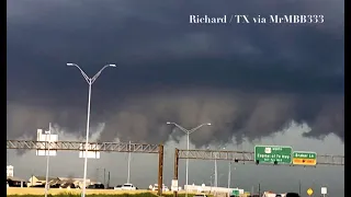 "Freak Storm" topples TALL crane in Dallas | Strange "NASA" photo