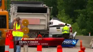 Man killed in crash with dump truck on Highway 141