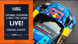 🔴 Opening Ceremony LIVE! | WRC Central European Rally 2023