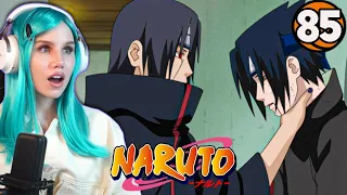 SASUKE DOESN'T HAVE ENOUGH HATE?! | Naruto Ep. 85 Reaction