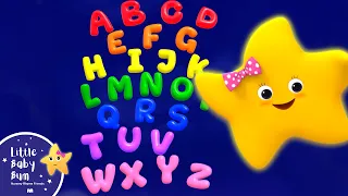 ABCs Lullaby with Twinkle 🎶 | Fall Asleep & Learn |⭐ Sing With Twinkle ⭐ from Little Baby Bum