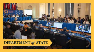 Secretary Blinken at the Organization of American States General Assembly Third Plenary Session