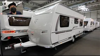 FENDT BIANCO ACTIV 445 SFB CARAVAN CAMPING RV TRAVEL TRAILER WALKAROUND AND INTERIOR