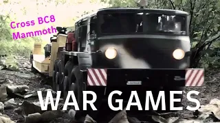 CROSS RC BC8 Mammoth First Run  'War Games' T247 Trailer Heng Long T90