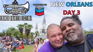 French Quarter Festival 2024 DAY 3! FEAT: Charmaine Neville, Jason Neville FunkySoul Band, and MORE!