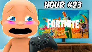 Baby Plays VIDEO GAMES for 24 HOURS!