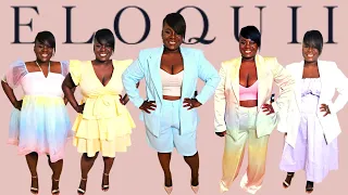 Eloquii | PLUS SIZE | Styling & Try-on haul | Pastel & Summer Colors