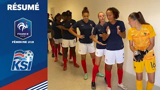 U19 Féminine, Euro 2022 : France - Islande (2-0), le résumé