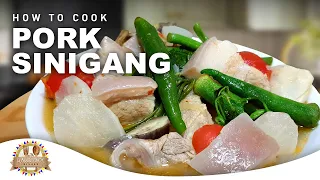 How to Cook Classic Pork Sinigang / Sinigang na Baboy (Simple and Easy Recipe)