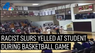 High School Basketball Player Subjected to Racist Slurs During Game | NBCLA