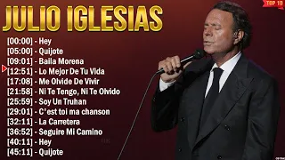 Julio Iglesias Grandes Exitos Enganchados - Sus Mejores Éxitos 2024