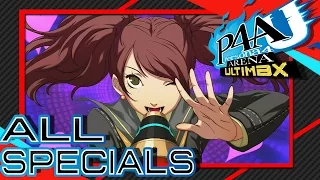 Persona 4 Arena Ultimax - All Characters Instant Kills and Super Moves