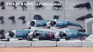 Bosch Angle Grinder GWS 20-180 / GWS 20-230 / GWS GWS 22-180 / GWS 22-230