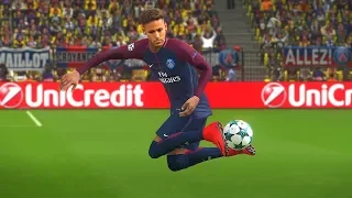 PES 2018 Neymar Junior Goals & Skills Compilation "8"