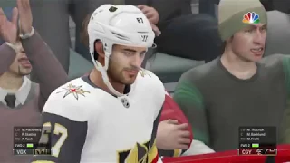 NHL 19 - Vegas Golden Knights Vs Calgary Flames Gameplay - NHL Season Match Nov 19, 2018