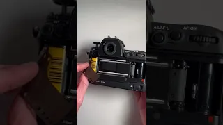 Loading the Nikon F6 with 35mm Film