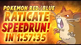 Pokemon Red/Blue Raticate% Speedrun (Current World Record with Articuno capture bonus!)