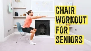 10 Minute Home Chair Workout For Seniors | The Body Coach TV