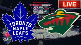 Toronto Maple Leafs vs Minnesota Wild LIVE Stream Game Audio  | NHL LIVE Stream Gamecast & Chat