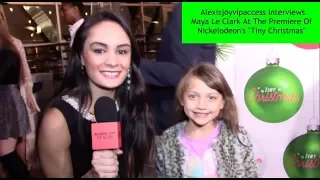 The Thundermans' Maya Le Clark Talks Holiday Traditions - Alexisjoyvipaccess Interview