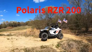 2022 Polaris RZR 200...Major Improvements compared to the RZR 170!!  Our Initial Opinion and Review